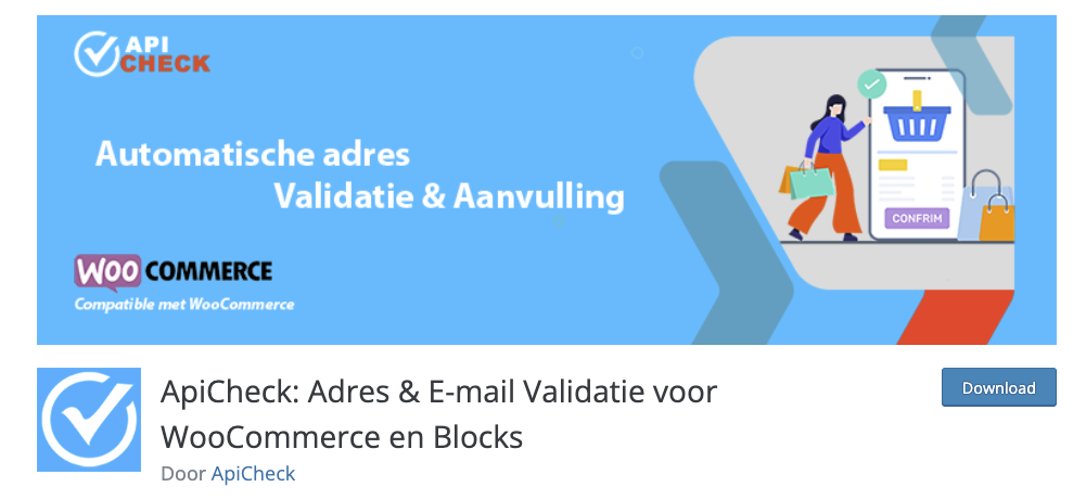 WooCommerce postcode checker - Webkeurig