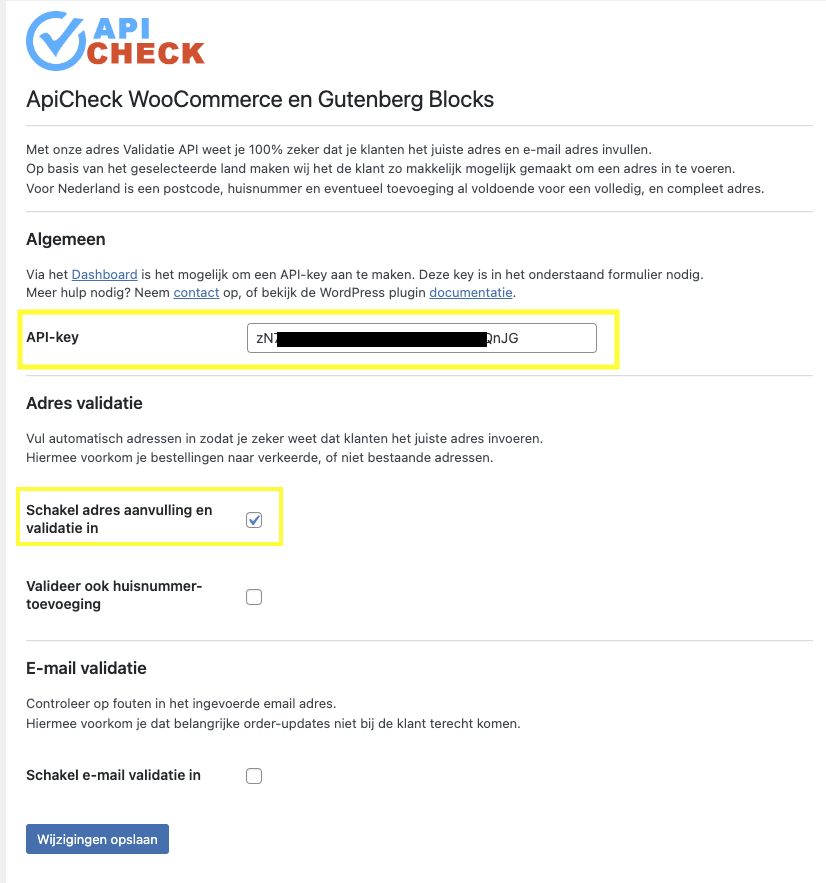 WooCommerce postcode checker - Webkeurig